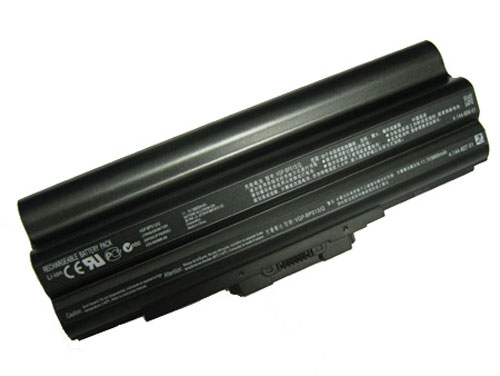 7800mAh 9-Cell Sony Vaio SVE11125CXW Battery Black