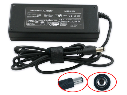 Toshiba P000383880 AC Adapter Charger 75W